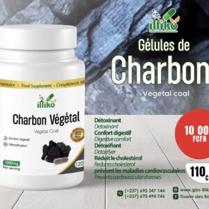 Gélules de Charbon Végétal Actif